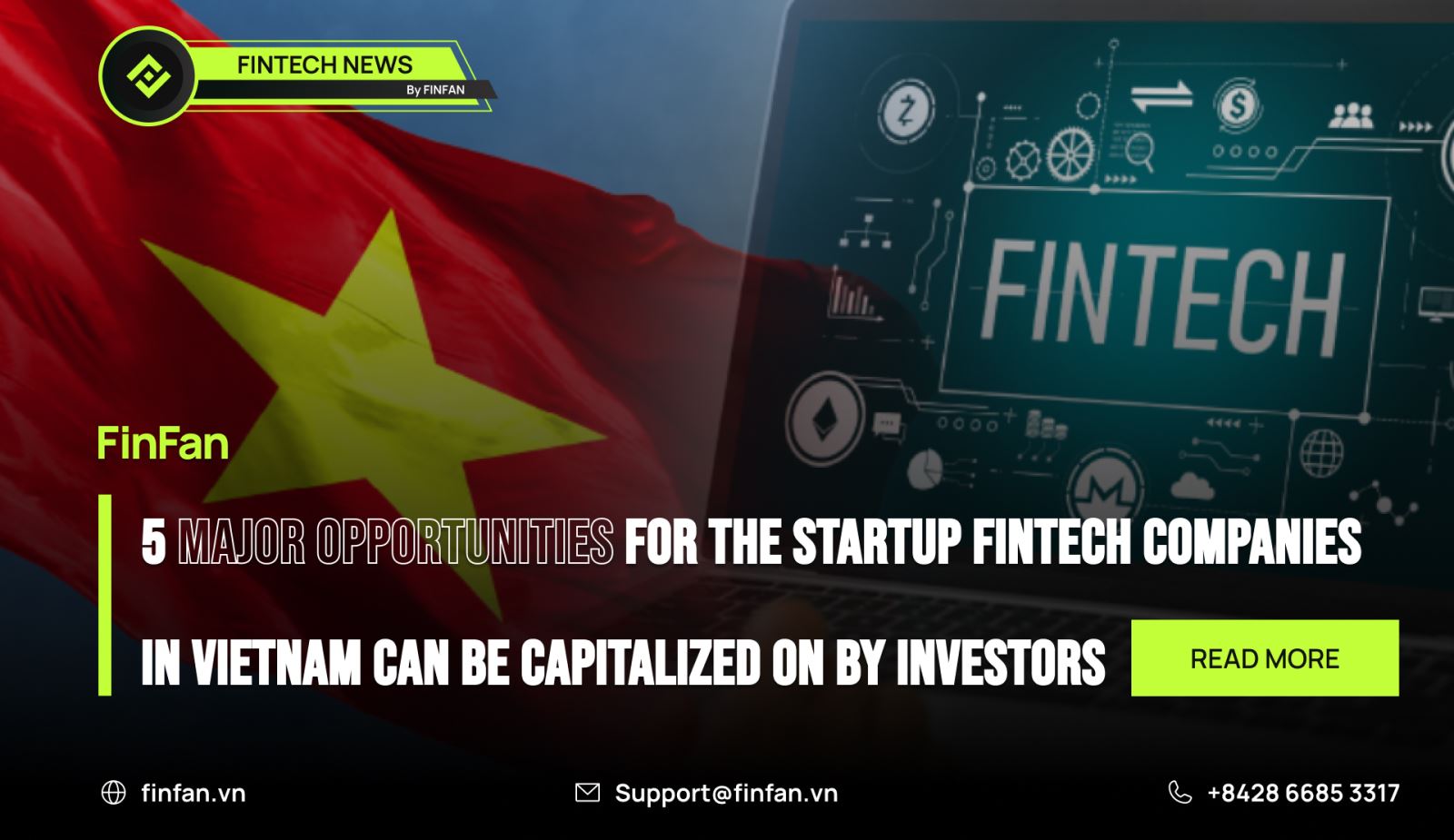 5 major opportunities for the startup fintech companies in Vietnam can be capitalized on by investors