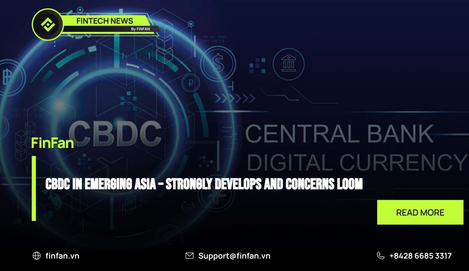 CBDC in Emerging Asia – Strongly develops and concerns loom