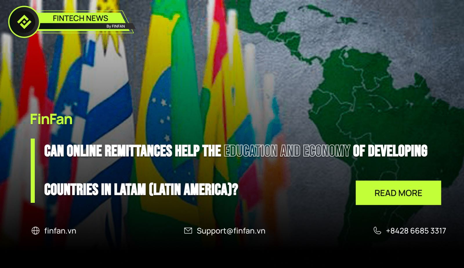 Can online remittances help the education and economy of developing countries in LatAm (Latin America)?