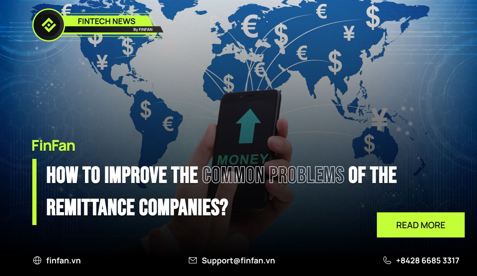 How to improve the common problems of the remittance companies?