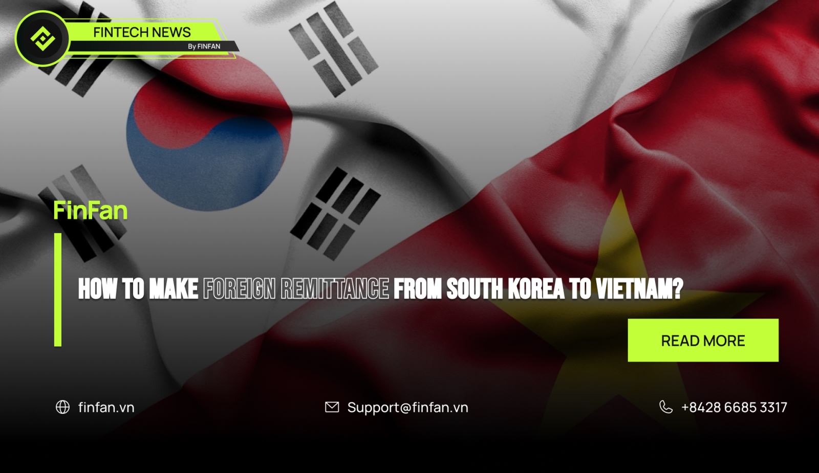How to make foreign remittance from South Korea to Vietnam?