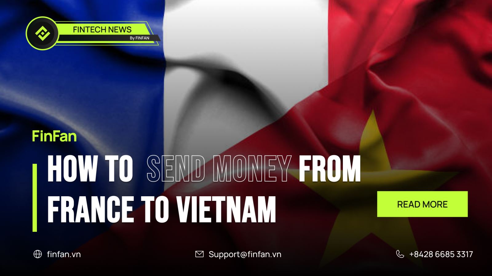 How to send money from France to Vietnam