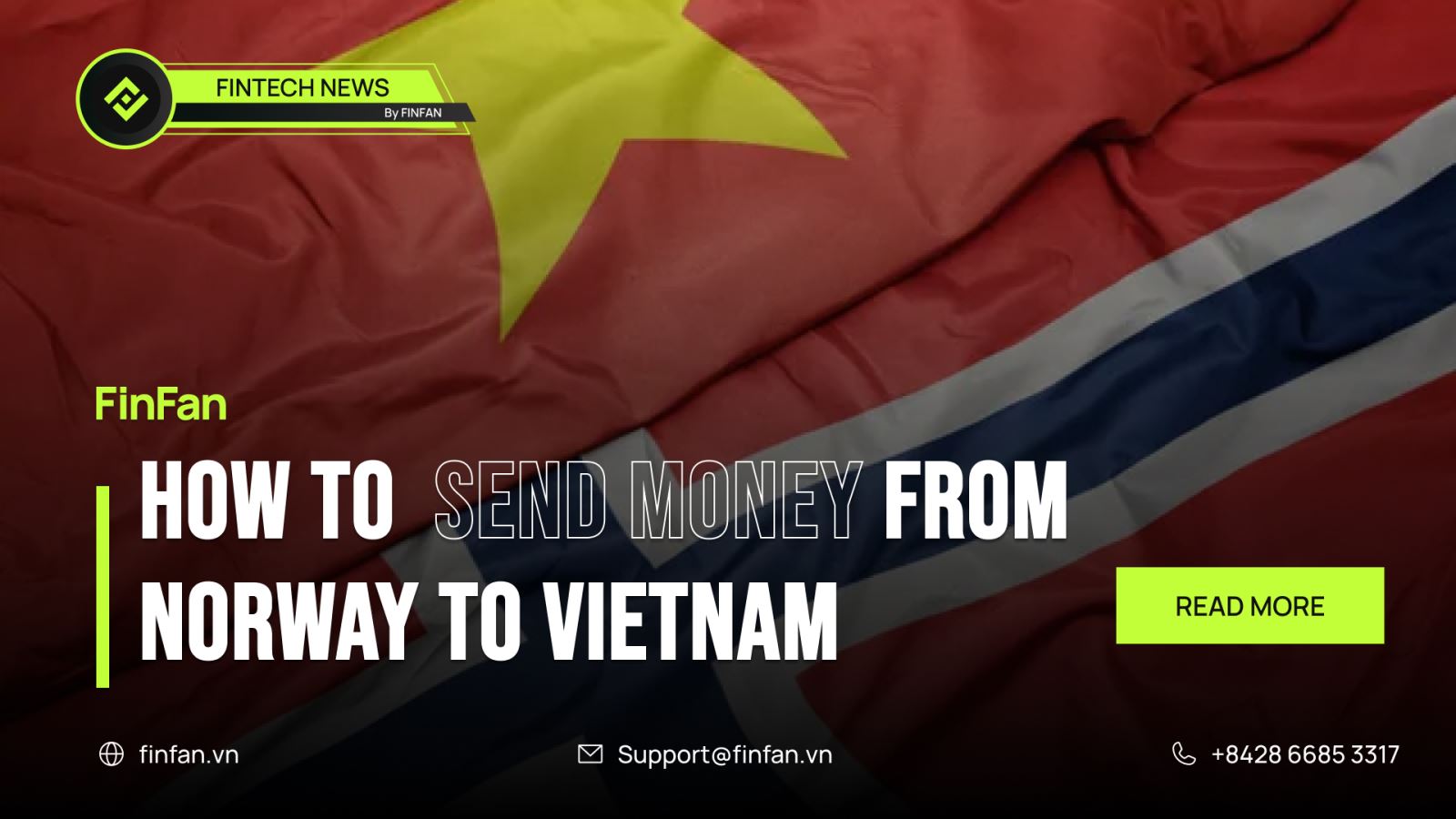 How to send money from Norway to Vietnam?
