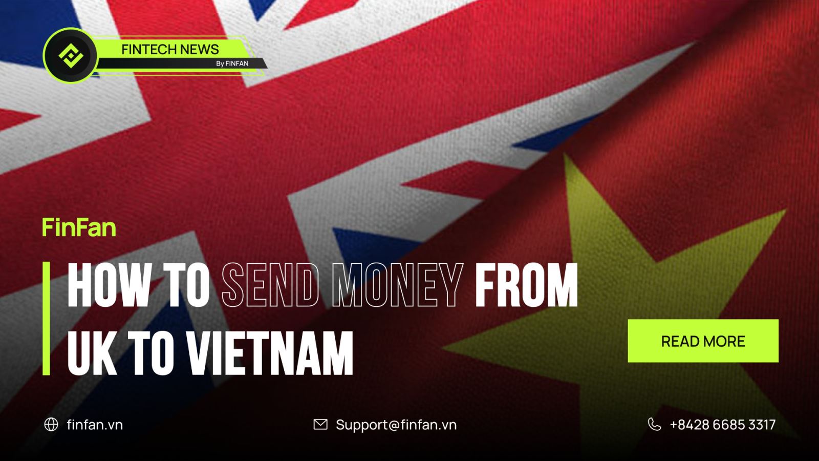 How to send money from the UK to Vietnam?