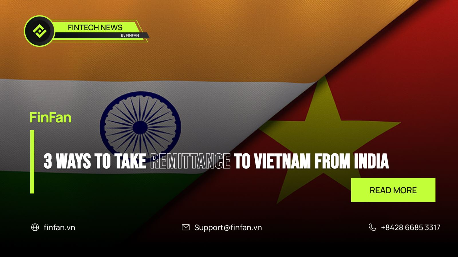 How can I take money from India to Vietnam?