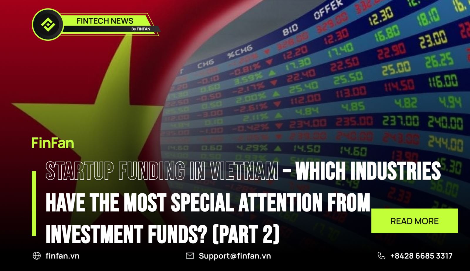 Startup funding in Vietnam – which industries have the most special attention from investment funds (part 2)Startup funding in Vietnam – which industries have the most special attention from investment funds (part 2)