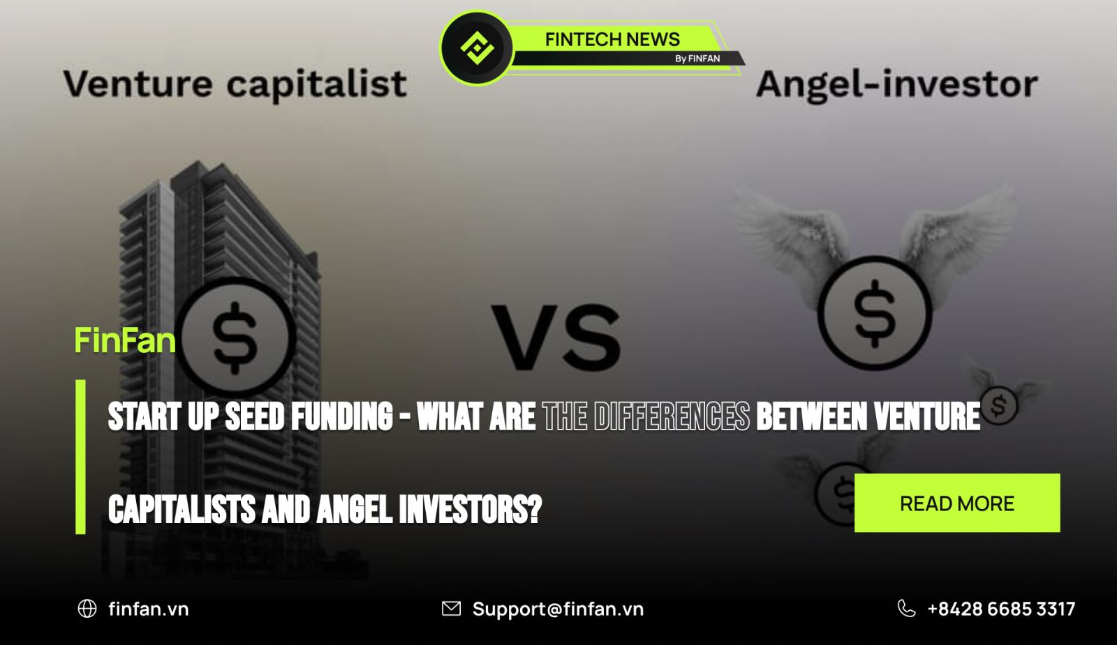 Startup seed funding – What are the differences between Venture Capitalists and Angel Investors?