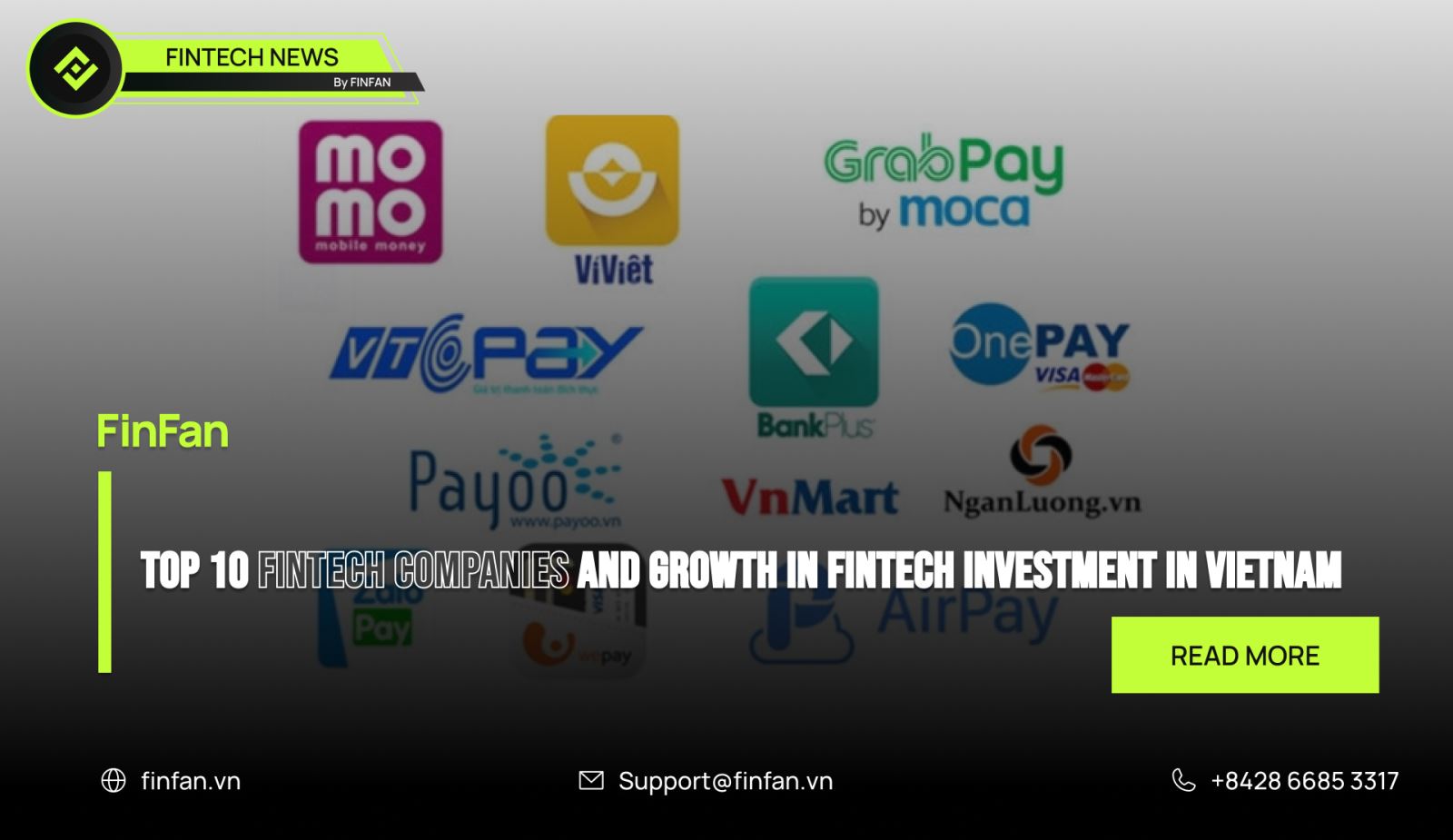 Top 10 fintech companies and growth in fintech investment in Vietnam